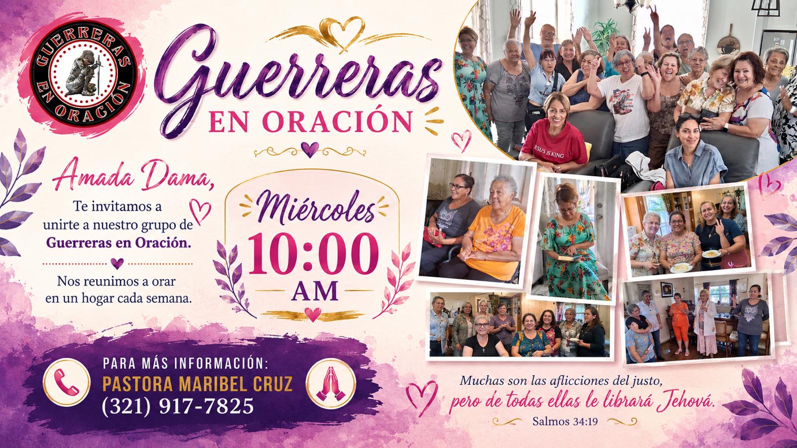 Guerreras en Oración · Miércoles 10:00 AM